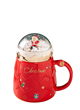 Snowball ceramic mug