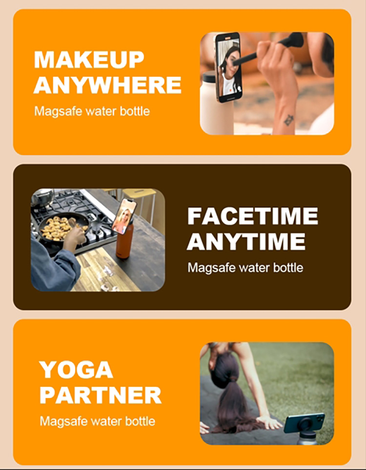 Magsafe water bottle